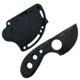 Takumitak Skinner Fixed Blade Knife, 2.5 in Blade , 3cr13, Black, TKF3S01
