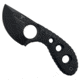 Takumitak Skinner Fixed Blade Knife, 2.5 in Blade , 3cr13, Black, TKF3S01