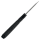 Takumitak Skinner Fixed Blade Knife, 2.5 in Blade , 3cr13, Black, TKF3S01