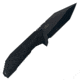 Takumitak Terminal Fixed Blade Knife, 4 in Blade , 3cr13, Black, TKF320