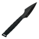 Takumitak Twisted Fixed Blade Knife, 4 in Blade , 3cr13, Black, TKF310