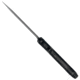 Takumitak Unhinged Fixed Blade Knife, 5in, D2, Drop Point Recurve, G10 Handle, Black Stonewash, TKF209SW