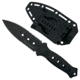 Takumitak Unrestricted Fixed Blade Knife, 4.5 in Blade , 3cr13, Black, TKF316