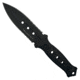 Takumitak Unrestricted Fixed Blade Knife, 4.5 in Blade , 3cr13, Black, TKF316