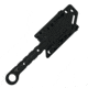 Takumitak Utility Fixed Blade Knife, 1.75 in Blade , 3cr13, Black, TKF3S05