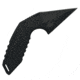 Takumitak Void Fixed Blade Knife, 2.5 in Blade , 3cr13, Black, TKF3S07