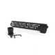 Talon Armament AR-15 STF 12in Free Float Rail Handguard w/M-Lok, Hardcoat Anodized, Black, TAC-STF-ST-12BL