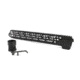 Talon Armament AR-15 STF 15in Free Float Rail Handguard w/M-Lok, Hardcoat Anodized, Black, TAC-STF-ST-15BL