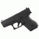 Fits Glock 43, Black, Rubber