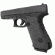 Fits Glock Previous Generations of 17, 22, 24, 31, 34, 35, 37,, Black, Granulate