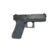 TALON Grips Handgun Grip, Glock 17/45 Gen5 MOS, No Backstrap, Rubber/Black 379R