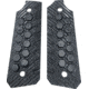 TANDEMKROSS HiveBrid G10 Grips, Ruger MKIV 22/45, Black, TK26N0309BLK1