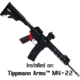 TANDEMKROSS Hivegrip For AR-15, Red, TK11N0371RED1