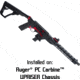 TANDEMKROSS Hivegrip For AR-15, Red, TK11N0371RED1