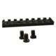 TANDEMKROSS Shadow Picatinny Rail for Ruger MKII/III/IV and 22/45, Black, TK05N0014BLK1