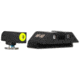 Tapco STDH Tritium Pistol Night Sight, Glock, Black Rear Sight, Tritium Green Front Sight, Black, TAP22040