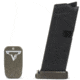 Taran Tactical Innovations Firepower Base Pad for Glock 42, 2 Round, Titanium Gray, 2, GBP380-05