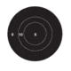 TargDots Instant Targets Slow Fire Bull's Eye 3, 50 Per Pack - 4026900