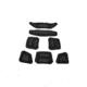Team Wendy EPIC Air Helmet Liner System, Foliage Green, Medium/Large 04-11