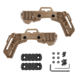 Team Wendy EXFIL Carbon/LTP Rail 3.0 Retrofit Kit, Coyote Brown, 70-RRK-C3-CB