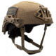 Team Wendy EXFIL Rail 3.0 Ballistic Helmet, Coyote Brown, 2XL, 73-R3-32S-E32