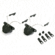Team Wendy EXFIL Comms Adaptor Kit, Black, with SARA Behind-the-Head, Black, 71-CAK-SABB