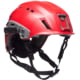 Team Wendy EXFIL SAR Tactical Helmet w/ Rails and Goggle Posts, Red, One Size, 81R-RD-F