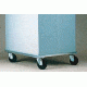 Tegrant ThermoSafe Brands 376 Aluminum Dolly With 10.2 Cm (4'') Casters for Thermosafe Dry Ice Storage Chest