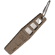 Tekna Xtra Edge Tan Fixed Blade Knife, 3.5in Overall, 1.38in Satin 420HC Stainless Steel Blade, Tan Teknalon CFTRP Handle/Sheath, TEK-XE-T