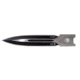 Templar Knife Gen II Carbon Fiber Dip OTF Automatic Folding Knife, 3.5in, 440C Steel, Dagger Blade, Black Finish, Carbon Fiber Dip Handle, L-CF-13-1