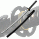 Ten Ryu Fixed Blade, 40in, Carbon Steel Blade, Black Cord Wrapped Handle TR-001BK