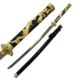 Ten Ryu Fixed Blade, 42in, 1045 Carbon Steel Blade, Zinc Alloy Dragon Wrap Handle, TR-039BGD