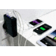 Tenergy 6 Port USB AC Wall Charger, Black 51082