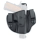 Texas 1836 Crusader - Pancake Style OWB / IWB Holster, Left Hand, SIG Sauer P365, With No Attachment, Black, TX-DCH-491