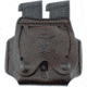 Texas 1836 Partner Double Magazine Carrier, Most 9mm/ .40 Single Stack, Ambidextrous, Brown, TX-PART-DOUMAG-002