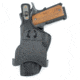 Texas 1836 PD1 - Rotating Thumb Release OWB Paddle Holster, Left Hand, SIG Sauer P320, Springfield Armory XD-M 4.5in, With No Attachment, Black, TX-PD1-501