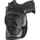 Texas 1836 The Weightless - 4 In 1 Open Top IWB Holster, Right Hand, Smith &amp; Wesson M&amp;P Shield, Glock 26, Springfield Armory XD Compact, With No Attachment, Black, TWHS-H4-330