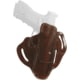 Texas 1836 Three Slots - Open Top OWB Holster, Right Hand, Glock 19, SIG Sauer P320 X-Compact, With No Attachment, Brown, TX-3SLOTS-OT-522