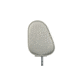 The Headrest Safe Co. The Vulcan Bundle Right-Hand Driver Bundle, Leatherette, Light Gray, HRBUNLGL01RH
