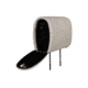 The Headrest Safe Co. The Headrest Slide Unit, Cloth, Light Gray, HRSLIDELGC02