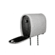 The Headrest Safe Co. The Headrest Slide Unit, Leatherette, Light Gray, HRSLIDELGL02