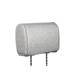 The Headrest Safe Co. The Headrest Slide Unit, Leatherette, Light Gray, HRSLIDELGL02