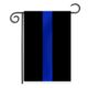 Thin Blue Line Garden Flag, 12.5 X 18 Inches, Thin Blue Line - GARDEN-BLACK-BLUE