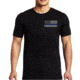 Thin Blue Line Flag T-Shirt - Mens, Extra Large, Black, MEN-TBL-SMALL-LOGO-BLACK-XL