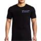 Thin Blue Line Men's T-shirt - Swat , Black - MEN-SWAT-BLACK-MEDIUM