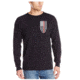 Thin Blue Line Men's - Thin Red Line Flag Long Sleeve T-shirt - TRL-LS-BLACK-XXL