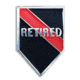 Thin Blue Line Retired Pin - Thin Red Line, Individual - RETPIN-RED