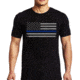 Thin Blue Line T-shirt - Classic, - MEN-TBL-BIG-LOGO-BLACK-XXL