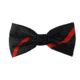 Thin Blue Line Thin Red Line Classic Bowtie - RED-STRIPE-BOWTIE