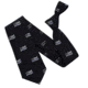 Thin Blue Line Waving Flag Tie, Thin Blue Line - TBL-AM-WV-LONG